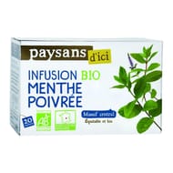Ethiquable infusion menthe poivrée bio 30g