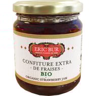 Eric Bur confiture extra de fraises bio 250g