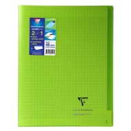 Clairefontaine koverbook seyes vert 24x32cm 48 pages