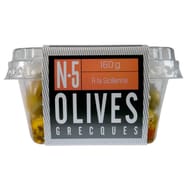Ail ail ail n°5 olives vertes dénoyautées à la sicilienne 160g