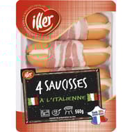 Cervalas Alsacien recette italienne x4 560g Iller
