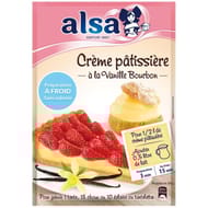 Alsa préparation crème pâtissière à froid 125g