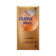Durex préservatifs nude xl peau contre peau ultra fin x8