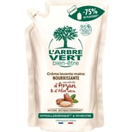 L'arbre Vert Bien Etre - recharge crème lavante argan 300ml