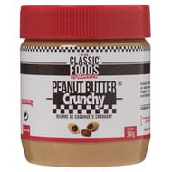 Classic foods crunchy peanut butter 12x340g cfoa