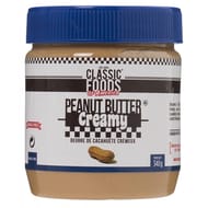 Classic food creamy peanut butter 340g