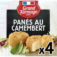 Grand Fermage panés au camembert 100g