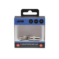 Apm adaptateur satellite/coaxial femelle/male