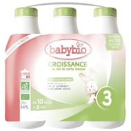 Babybio croissance liquide de 10 à 36 mois 6x1l