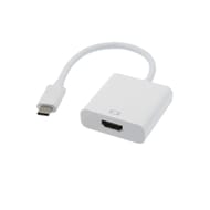 Apm adaptateur usb 3.1 type-c/hdmi male/femelle blanc 590478