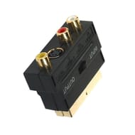 Apm adaptateur s/vhs peritel + 3 rca 402009