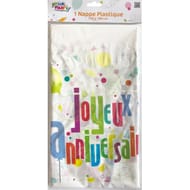 1 nappe plastique 180 x 130cm ja fun