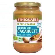 Ethiquable beurre de cacahuètes bio Equateur 350g