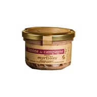 Clair de Lorraine terrine de campagne aux myrtilles 100g