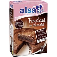 Alsa préparation gâteau fondant chocolat 320g