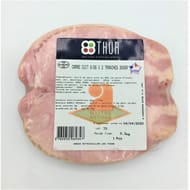 Carré de porc cuit x 2 TRANCHES FE  - 300G charcuterie de la thur