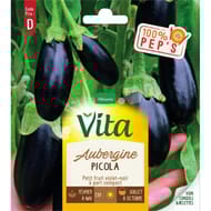 Vita Vilmorin aubergine picola