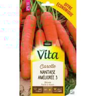 Vita Vilmorin carotte nantaise amelioree 3 eco