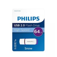 Philips clé usb 2.0 64gb violet édition snow FM64FD70B-00