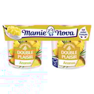 Mamie Nova double plaisir ananas 2x140g