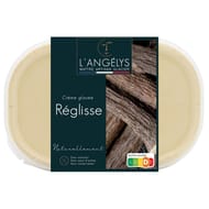 L'angelys crème glacée réglisse bac 750ml 450g