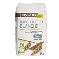 Paysans d'ici farine de blé T65 bio 1kg