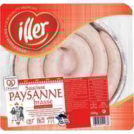 Saucisse paysanne brasse 500g Iller