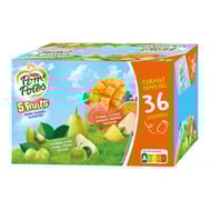 Pompotes materne 5 fruits verts et 5 fruits exotiques 36x90g-3240g