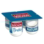Soignon yaourt au lait de brebis nature 4x110g