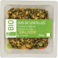 Salade duo de lentilles bio 250g
