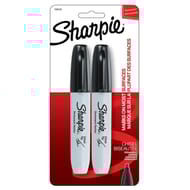 Sharpie marqueur chisel noir x2