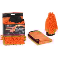 Gant et chiffon pour voiture