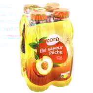Cora thé saveur pêche 4x50cl