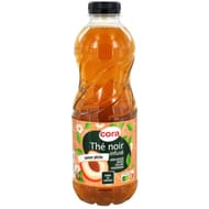 Cora thé noir pêche 1l