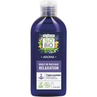 Huile de massage relaxation anti-stress bio 100ml so bio