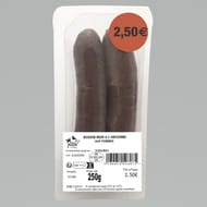 Boudin noir pommes vpf 2x125g