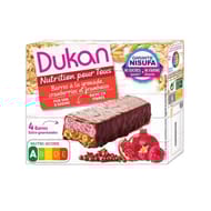 Dukan barres à la grenade cranberries et framboises 120g
