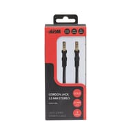 Apm cordon Jack 3.5mm gold 2m 418015