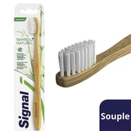 Signal brosse à dents bambou naturel souple x1