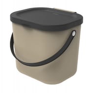 Poubelle 6 litres taupe Albula
