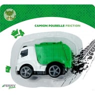 Camion poubelle 12 cm friction