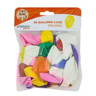 30 ballons luxe colorés