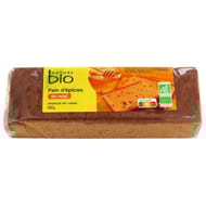 Nature bio pain d'épices bio au miel 25% 300g