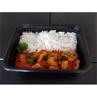 Poulet basquaise et riz