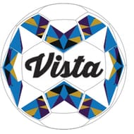 Ballon football duarig vista or et bleu T5