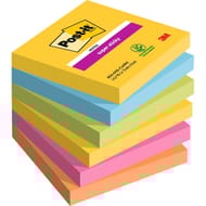 Post-it 6 blocs 90F notes super sticky 76 x 76mm Rio