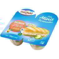 Daunet mini tartinade saumon 130g