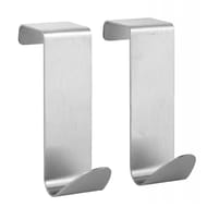 Set de 2 patères métal