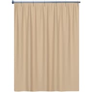 Arvix rideau douche peva uni sesame et grenade 140x180 assortis