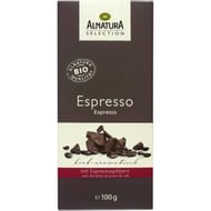 Alnatura sélection chocolat expresso bio 100g